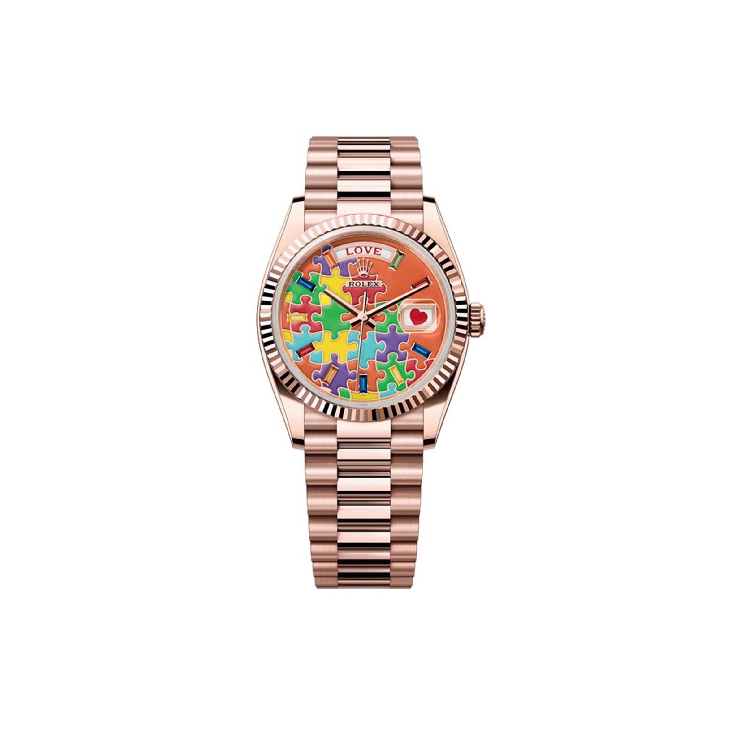 R*l*x oyster perpetual day-date 36mm 128235